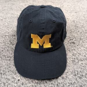 Michigan Wolverines Hat Adult One Size Strap Back Adjustable Embroidered Dad